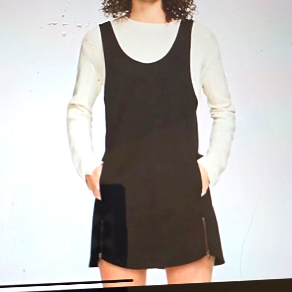 Hurley‎ Sueded Zip Jumper Dress Navy Blue Size s